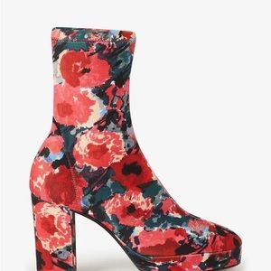 Kenzo Glove Watercolors Platform Ankle Boots
